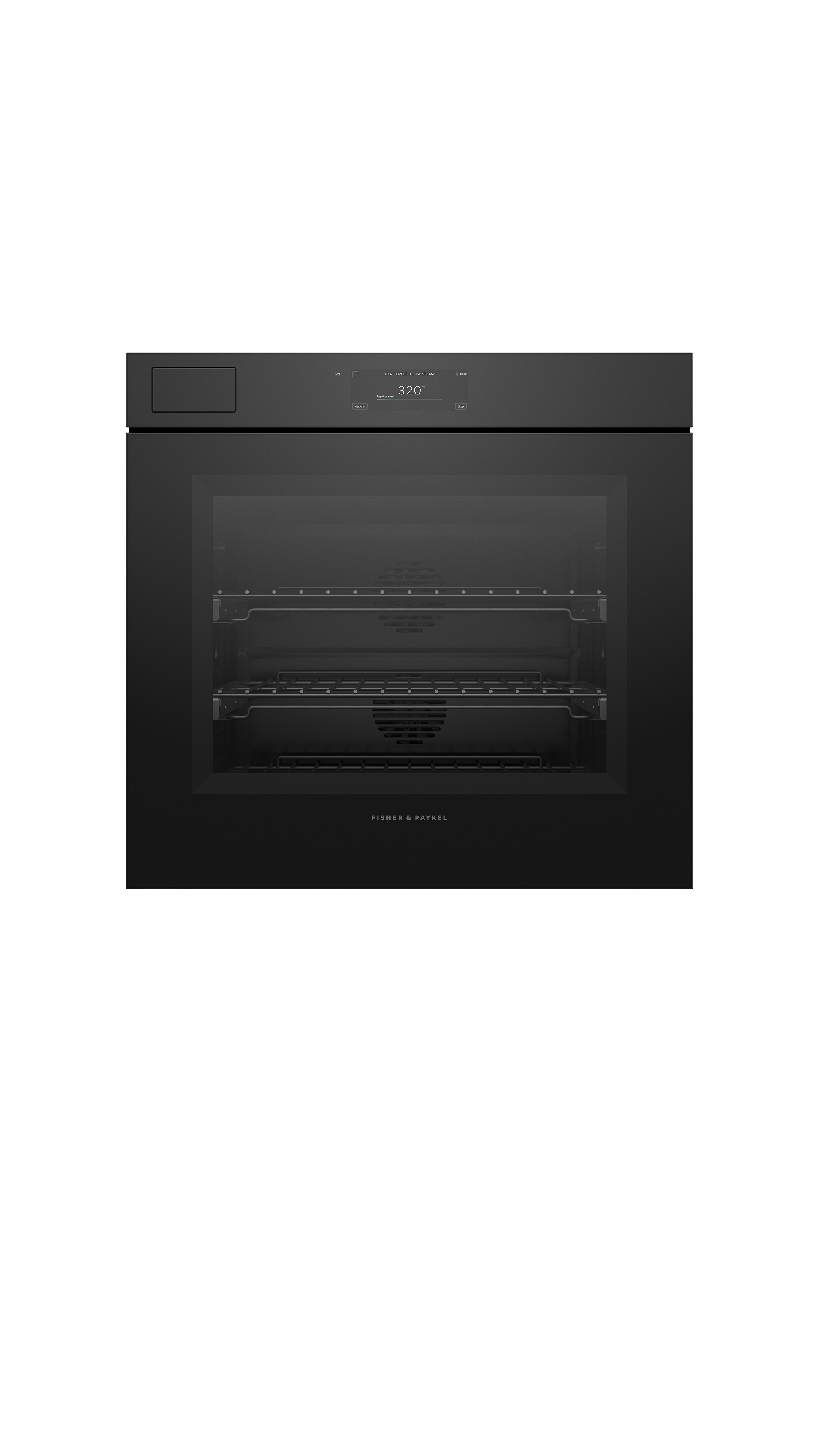 Fisher and Paykel 30" Series 11 Minimal Handleless Self-Cleaning Steam Assist Oven
