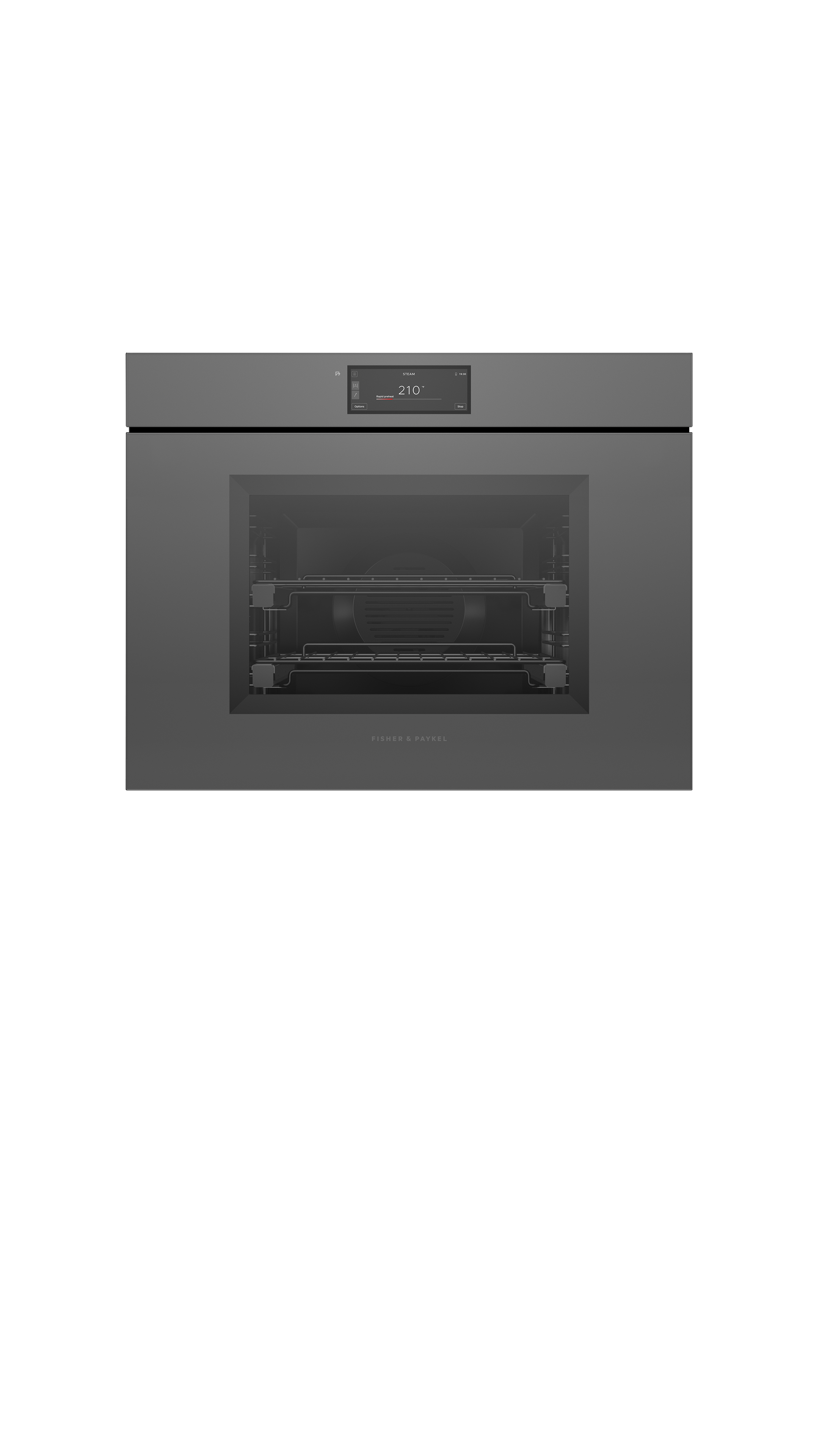Fisher and Paykel 30" Series 11 Minimal Handleless Combi-Steam Oven
