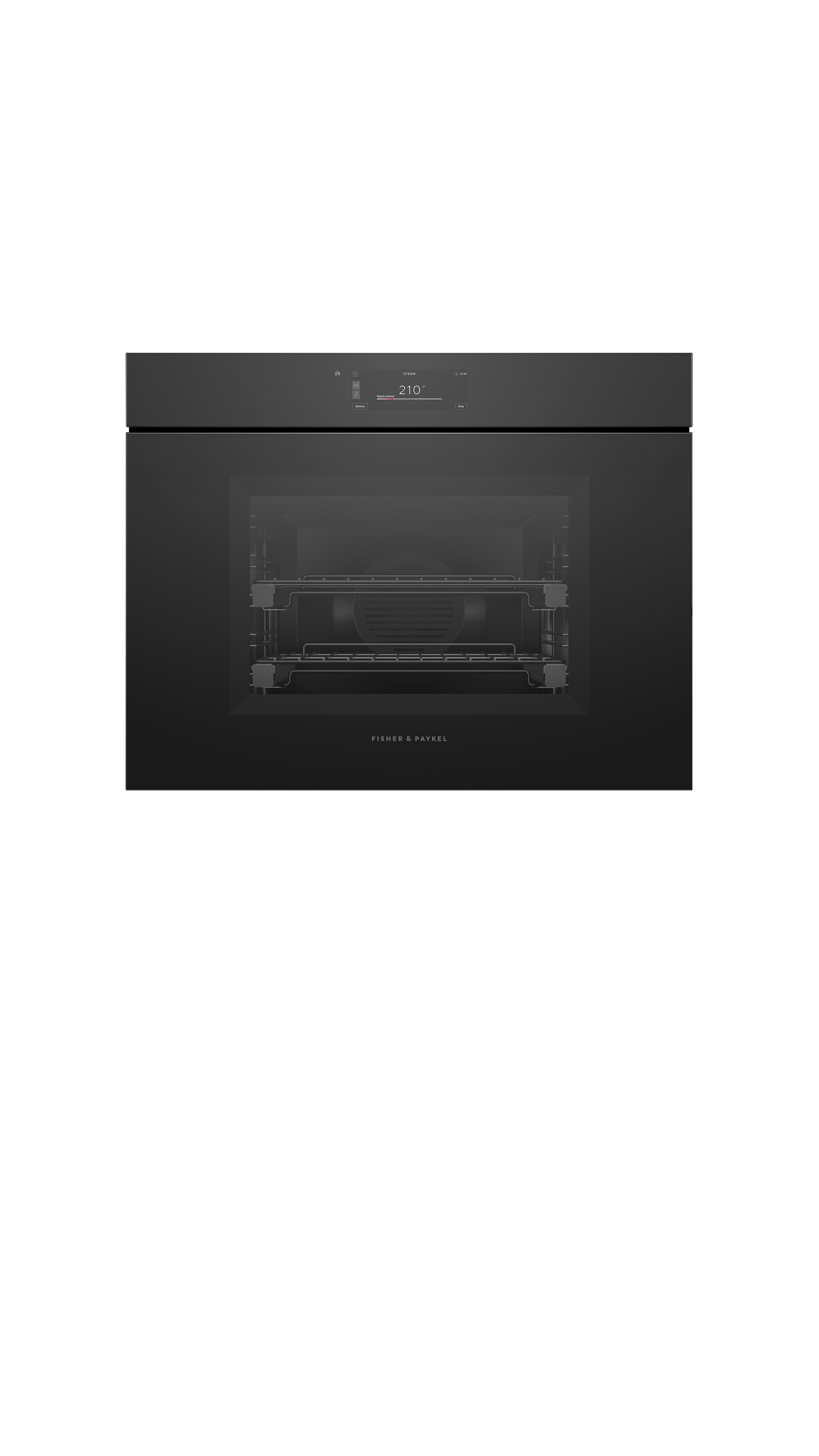 Fisher and Paykel 30" Series 11 Minimal Handleless Combi-Steam Oven