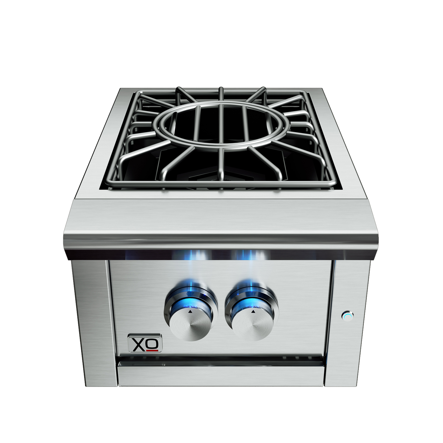 XO Appliances 16 304 Stainless Steel Power Side Burner 60,000 BTU LP