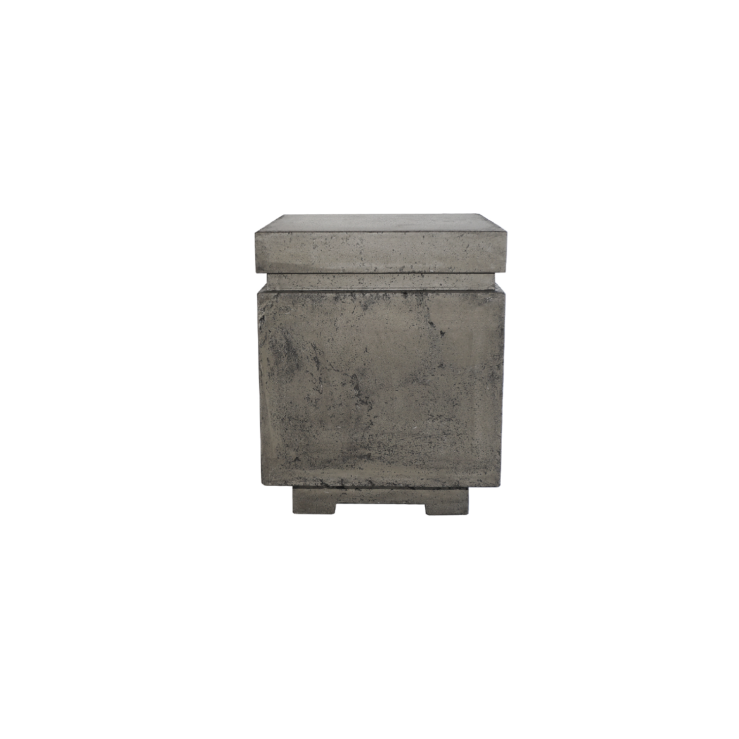 XO Appliances Matching square LP tank enclosure GFRC Gray