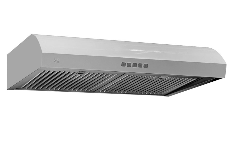 XO Appliances 30 Three Speed 400 CFM Under Cabinet Range Hood White