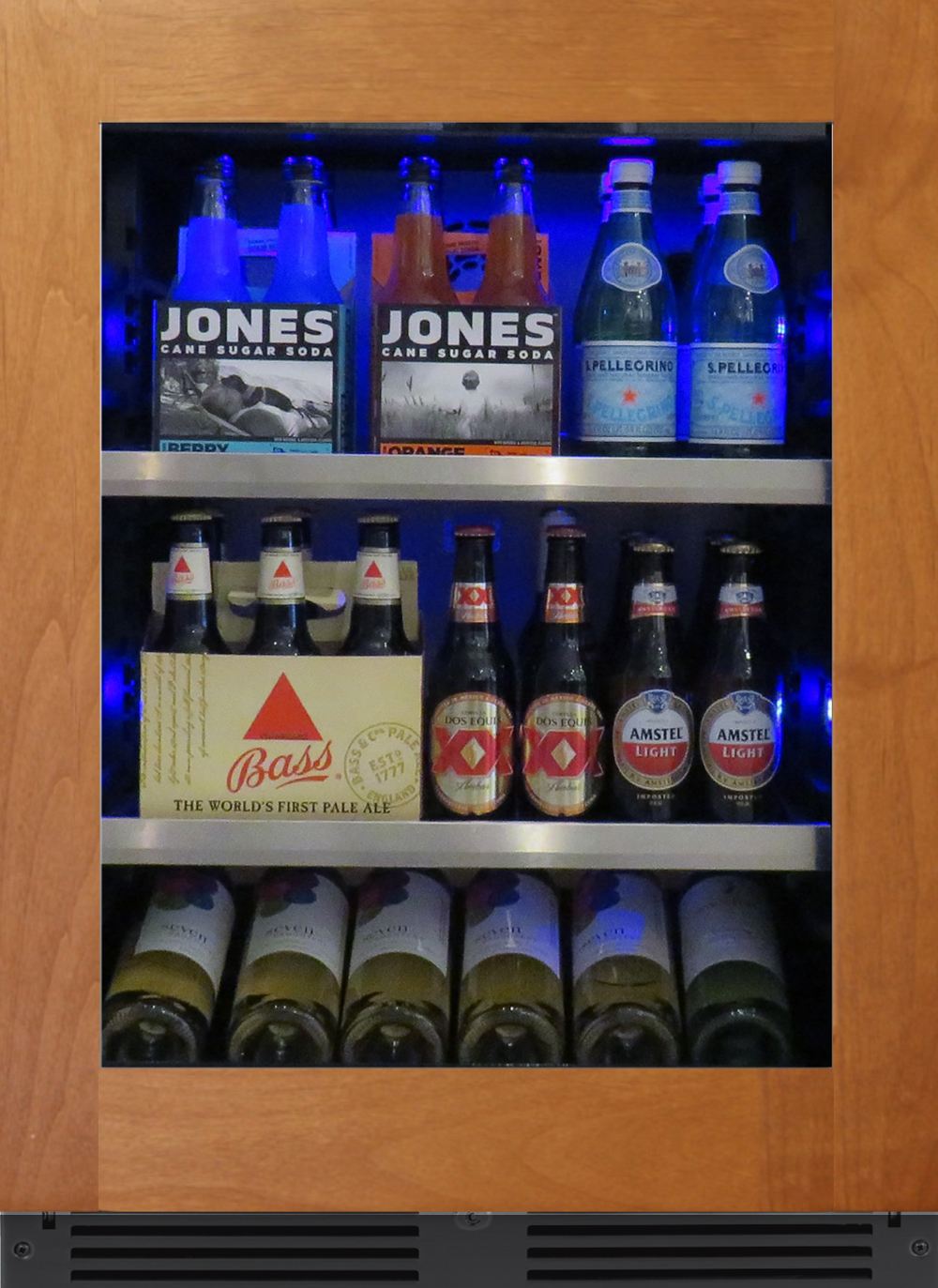 XO Appliances 24 Beverage Center with a Panel Ready Glass Door, Left Hinge
