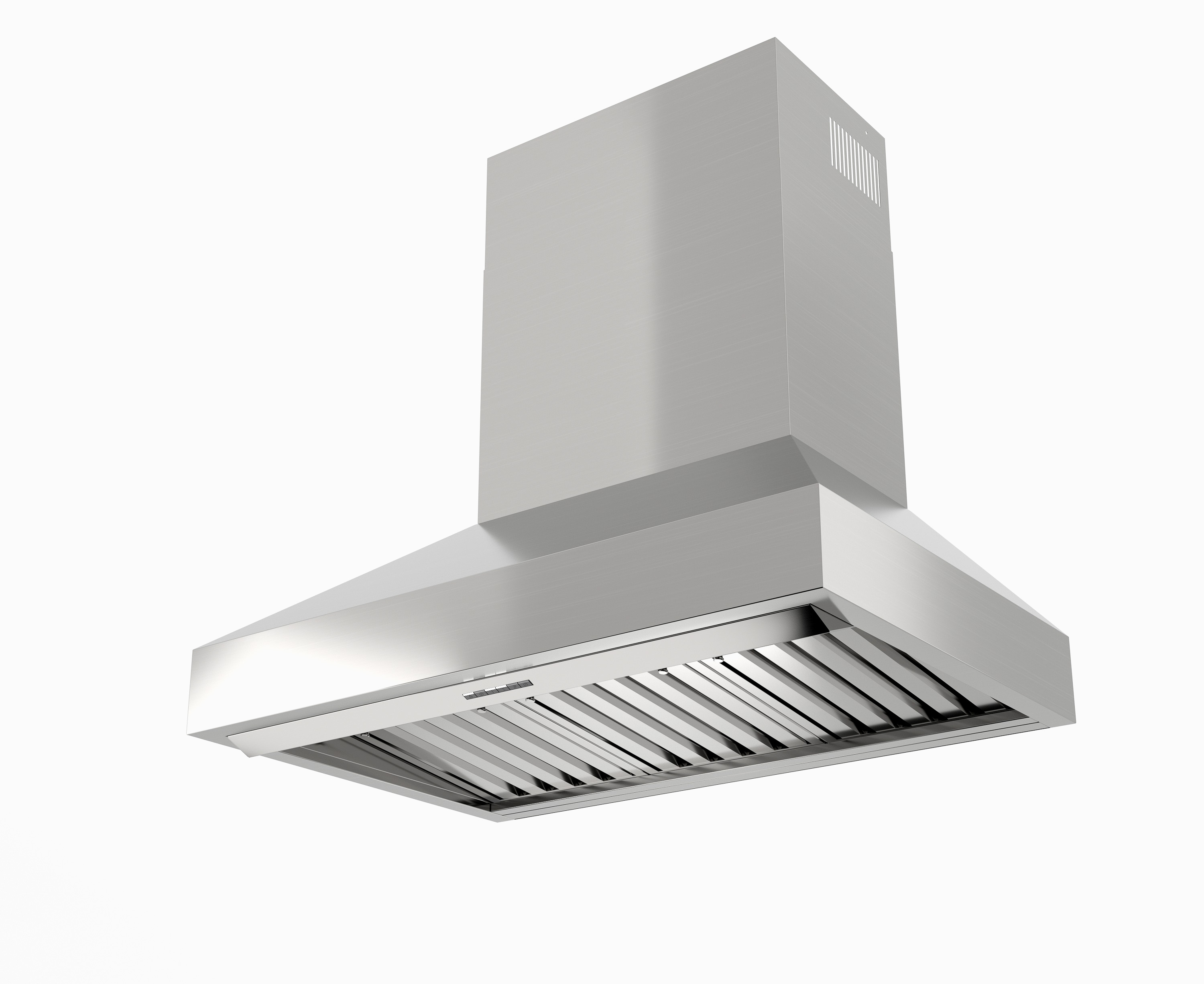 XO Appliances XOVV2 Series 48 Pro Wall Mount Hood, 1000 CFM Italian Stainless Steel