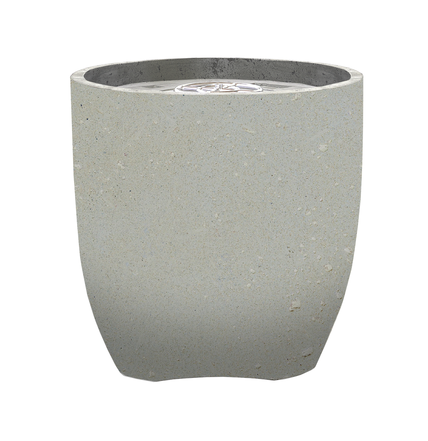 XO Appliances Fire pot 24 Natural gas fired GFRC Gray