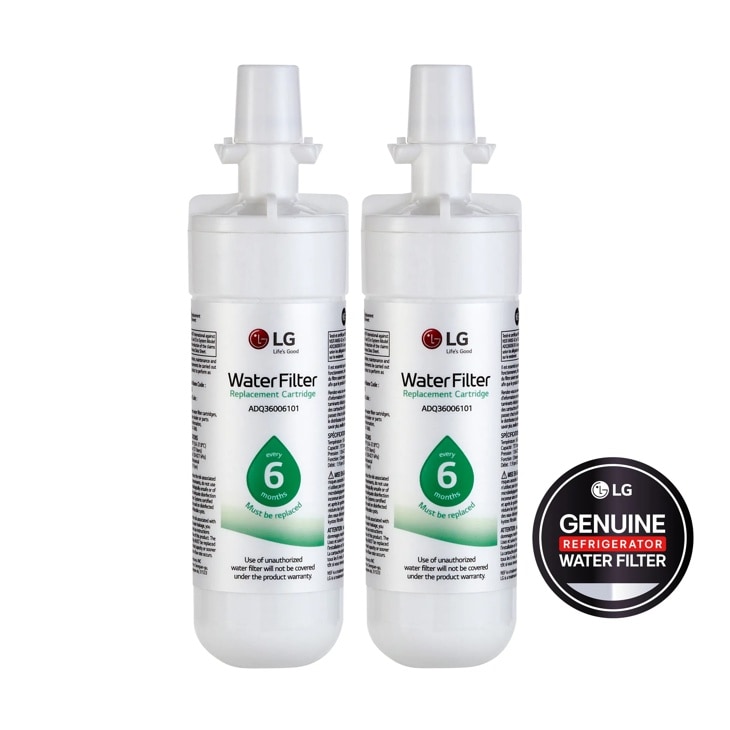 Model: LT700P2 | LG LG LT700P2 - 6 Month / 200 Gallon Capacity Replacement Refrigerator Water Filter 2-Pack