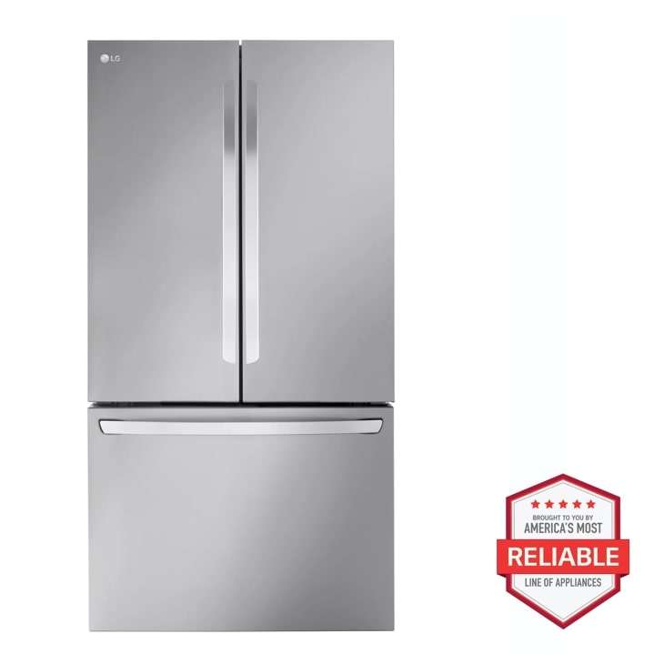 Model: LRFLC2706S | LG 27 cu. ft. Smart Counter-Depth MAX French Door Refrigerator
