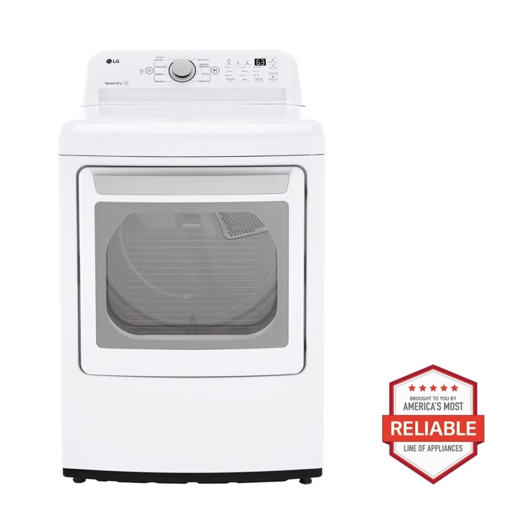LG 7.3 cu. ft. Ultra Large Capacity Electric Dryer with Sensor Dry Technology