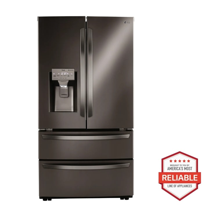 Model: LRMXS2806D | LG 28 cu. ft. Smart Double Freezer Refrigerator with Craft Ice