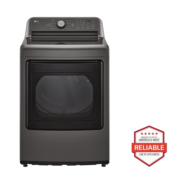 Model: DLG7151M | LG 7.3 cu. ft. Ultra Large Capacity Rear Control Gas ENERGY STAR Dryer with Sensor Dry