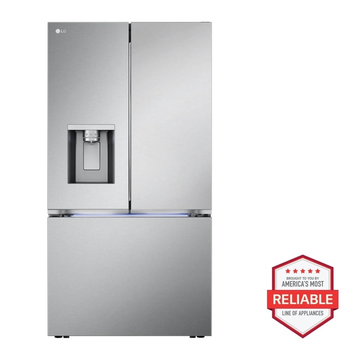 Model: LRYXC2606S | LG 26 cu. ft. Smart Counter-Depth MAX French Door Refrigerator with Four Types of Ice