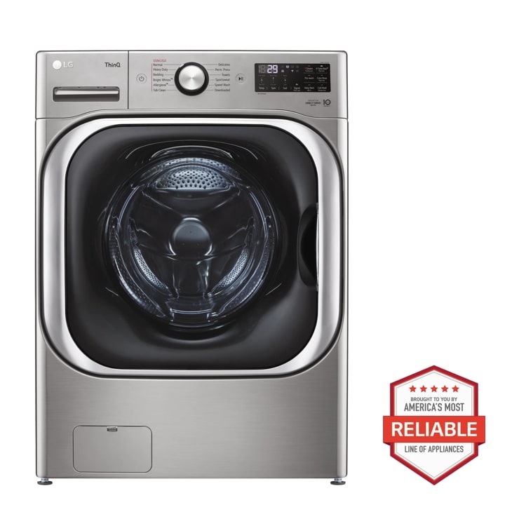 LG 5.2 cu. ft. Mega Capacity Smart Wi-Fi Enabled Front Load Washer with TurboWash and Built-In Intelligence