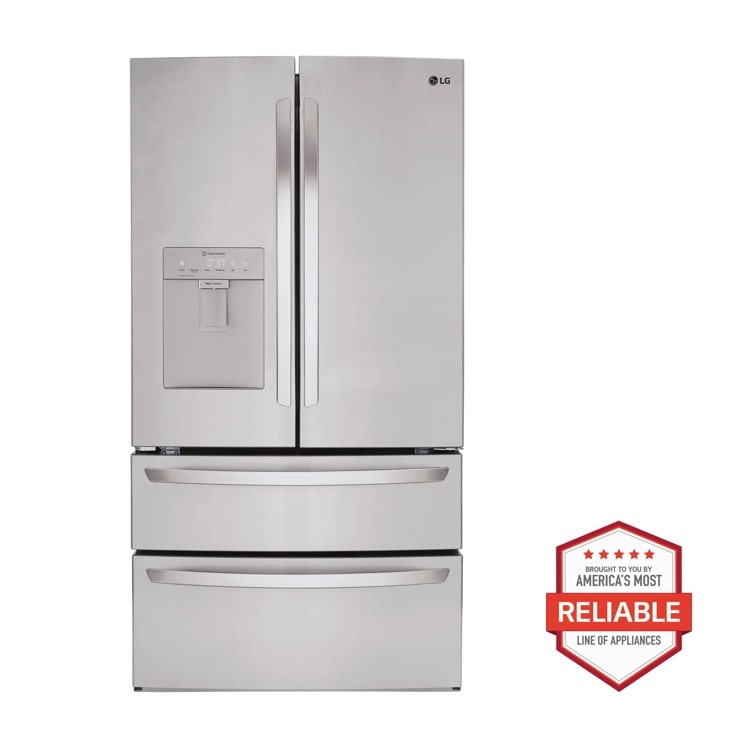 Model: LRMWS2906S | LG 29 cu. ft. French Door Refrigerator with Slim Design Water Dispenser