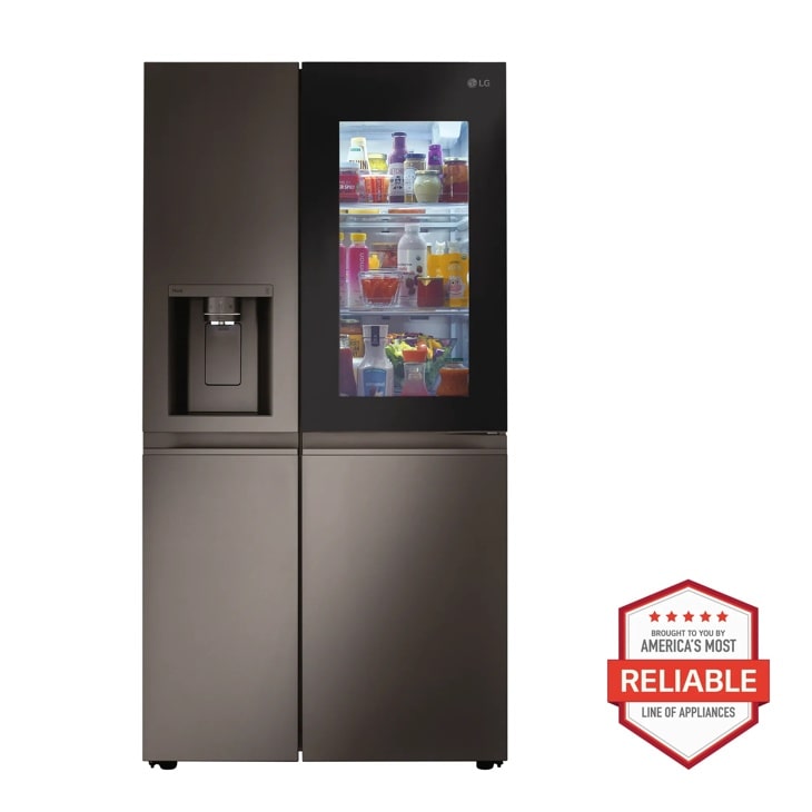 Model: LRSOS2706D | LG 27 cu. ft. Side-By-Side InstaView Refrigerator