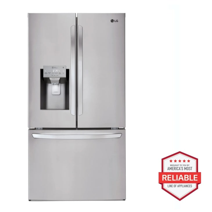 Model: LFXS26973S | LG 26 cu. ft. Smart wi-fi Enabled French Door Refrigerator