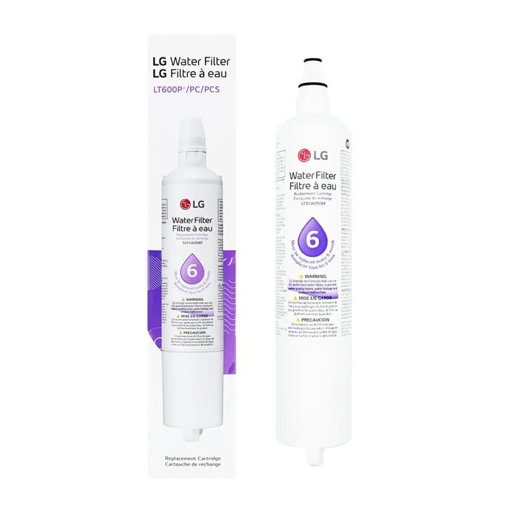 Model: LT600P | LG LG LT600P - 6 Month / 300 Gallon Capacity Replacement Refrigerator Water Filter