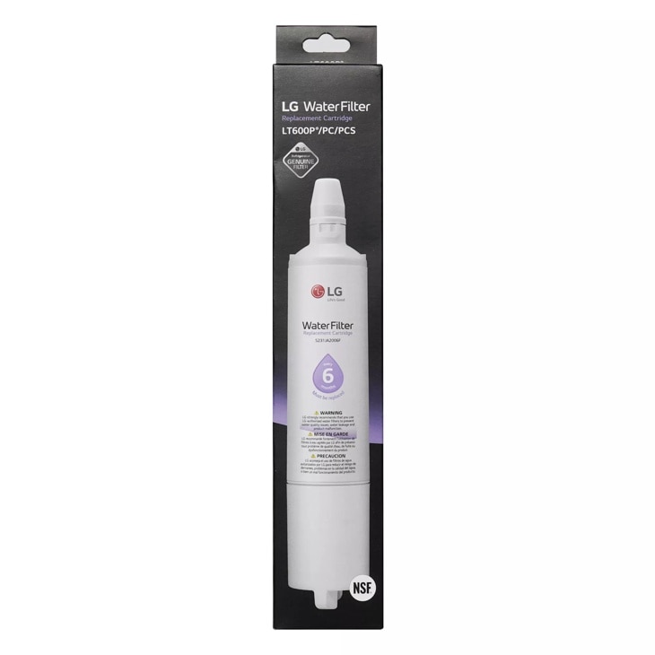 Model: LT600P | LG LG LT600P - 6 Month / 300 Gallon Capacity Replacement Refrigerator Water Filter
