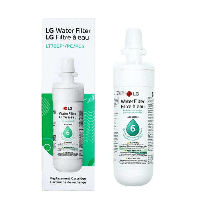 Model: LT700P | LG LG LT700P - 6 Month / 200 Gallon Capacity Replacement Refrigerator Water Filter