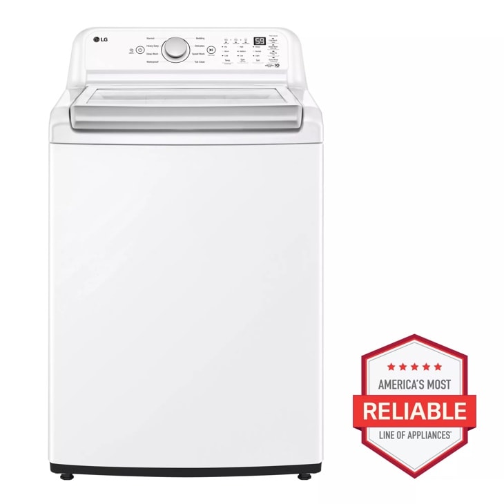 LG 4.8 cu. ft. Mega Capacity Top Load Washer with 4-Way Agitator & TurboDrum Technology