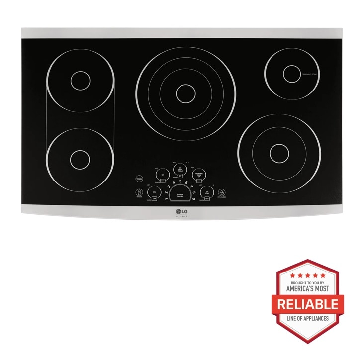 Model: LSCE365ST | LG Studio LG STUDIO 36 Inch Electric Cooktop