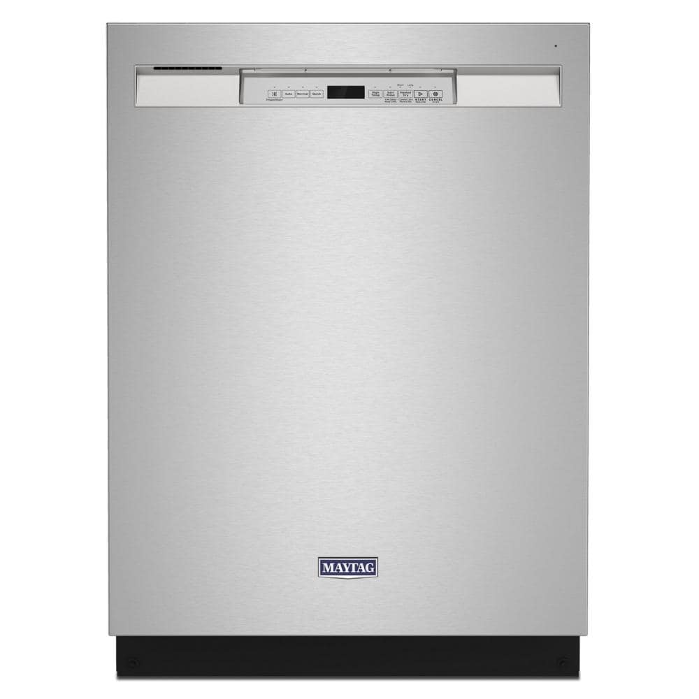 Maytag 24” Front Control Dishwasher with Dual Power Filtration and PowerBlast® Cycle - 50 dBA