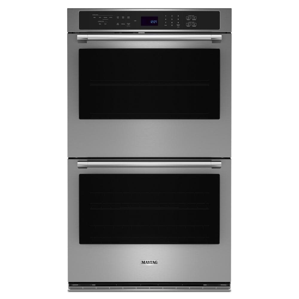 Maytag 30-inch Double Wall Oven with Air Fry and Basket - 10 cu. ft.