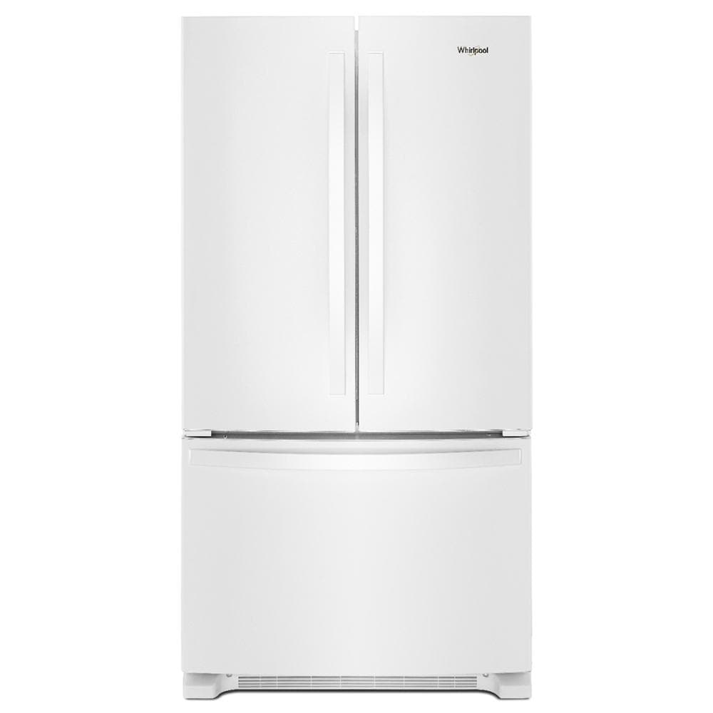Whirlpool 36-Inch Wide Counter-Depth French Door Bottom Mount Refrigerator - 20 cu. ft.