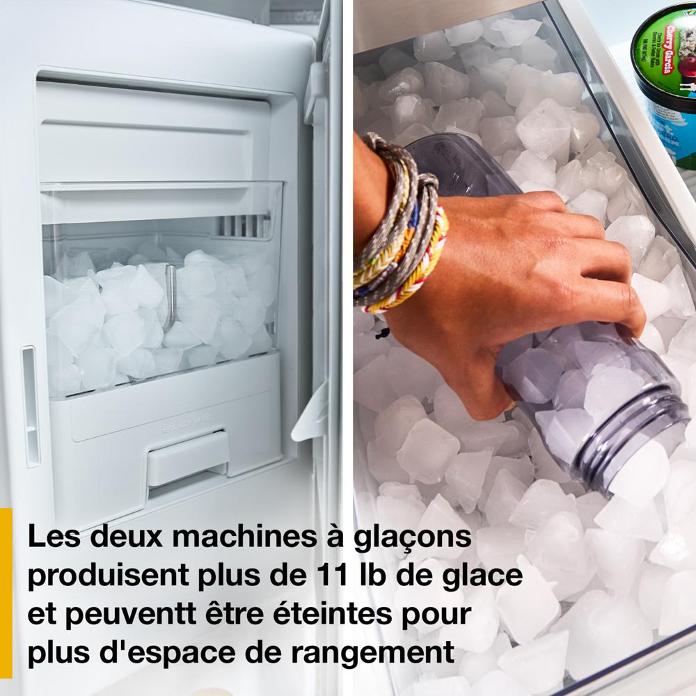 Whirlpool Whirlpool® 29 Cu. Ft. Family-Sized Capacity French Door Refrigerator with Flexible Temperature Drawer