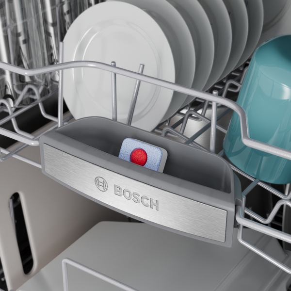 Model: SHE2ADF5N | Bosch 100 Series, Dishwasher, 24'', Stainless Steel Anti-fingerprint