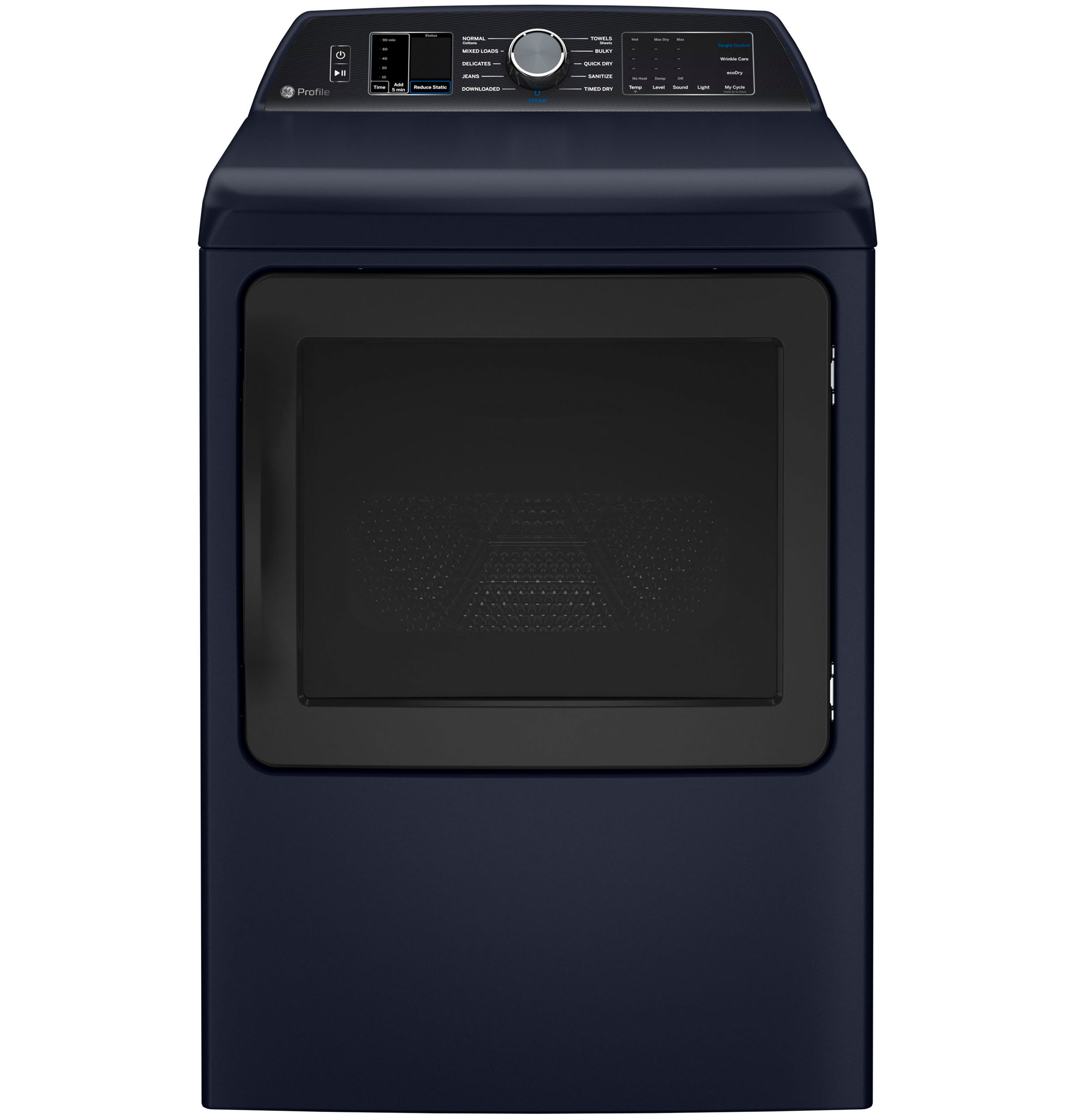 GE Profile GE Profile™ ENERGY STAR® 7.3 cu. ft. Capacity Smart Gas Dryer with Steam and Washer Link GE Profile GE Profile™ ENERGY STAR® 7.3 cu. ft. Capacity Smart Gas Dryer with Steam and Washer Link