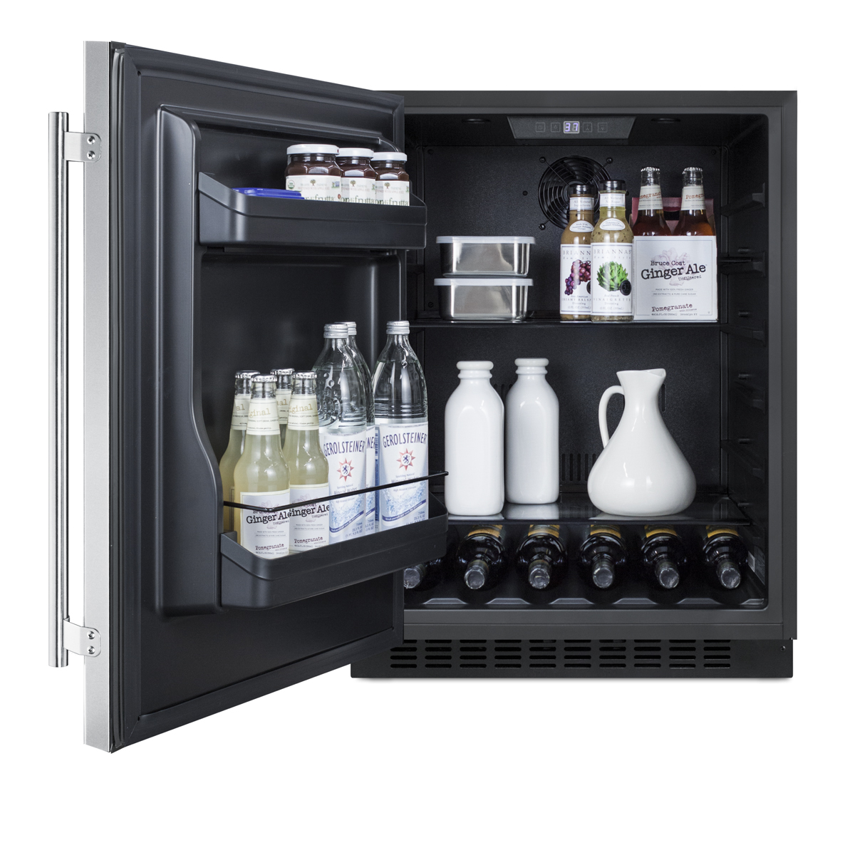 Model: AL54CSSLHD | Summit 24" Wide Built-In All-Refrigerator, ADA Compliant Model: AL54CSSLHD | Summit 24" Wide Built-In All-Refrigerator, ADA Compliant