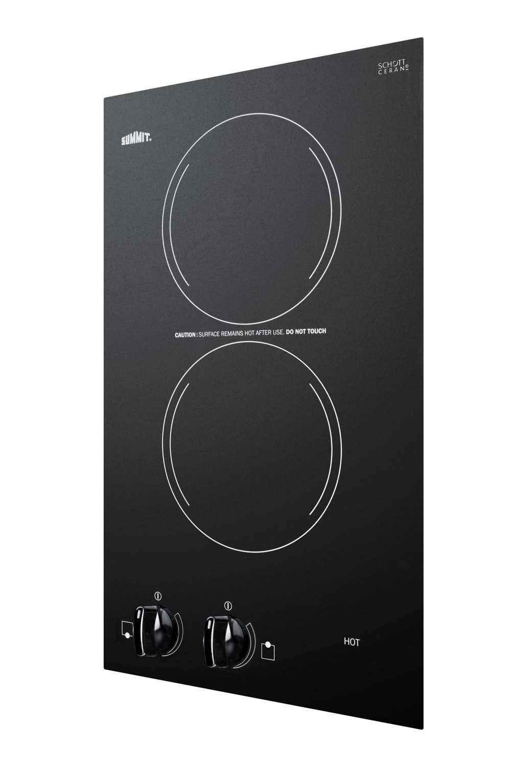 Model: CR2110B | Summit 12" Wide 115V 2-Burner Radiant Cooktop Model: CR2110B | Summit 12" Wide 115V 2-Burner Radiant Cooktop