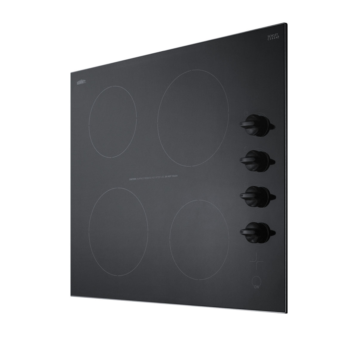 Model: CR4B242BK | Summit 24" Wide 230V 4-Burner Radiant Cooktop Model: CR4B242BK | Summit 24" Wide 230V 4-Burner Radiant Cooktop