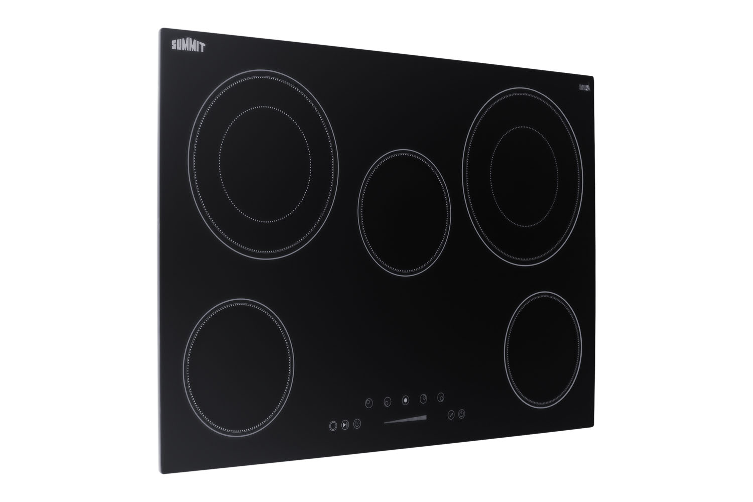 Model: CR5B30T7B | Summit 30" Wide 208-240V 5-Burner Radiant Cooktop Model: CR5B30T7B | Summit 30" Wide 208-240V 5-Burner Radiant Cooktop