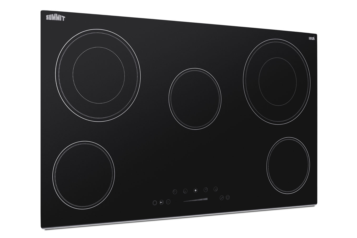 Model: CR5B36T9B | Summit 36" Wide 208-240V 5-Burner Radiant Cooktop Model: CR5B36T9B | Summit 36" Wide 208-240V 5-Burner Radiant Cooktop