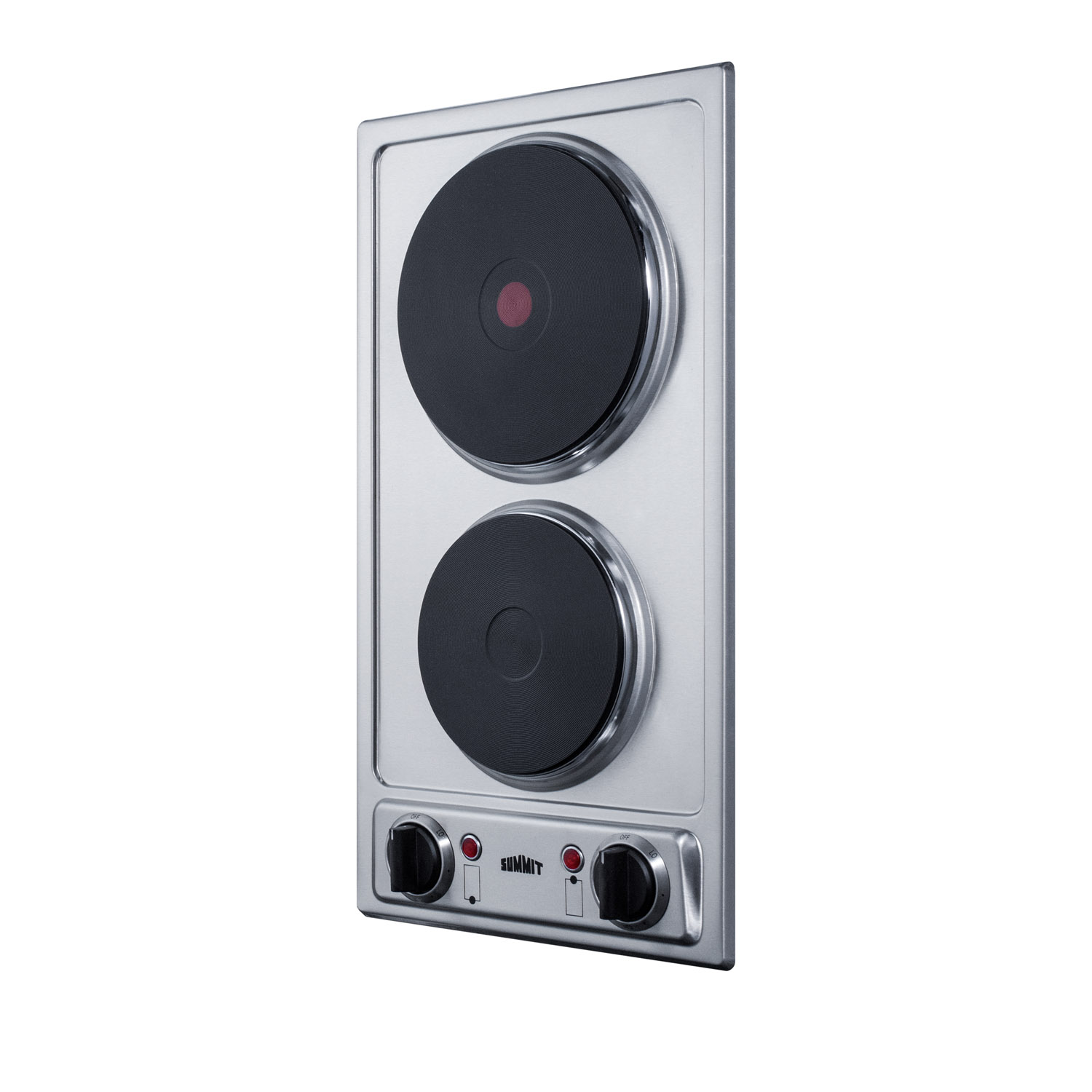 Model: CSD2B230 | Summit 12" Wide 230V 2-Burner Solid Disk Cooktop Model: CSD2B230 | Summit 12" Wide 230V 2-Burner Solid Disk Cooktop