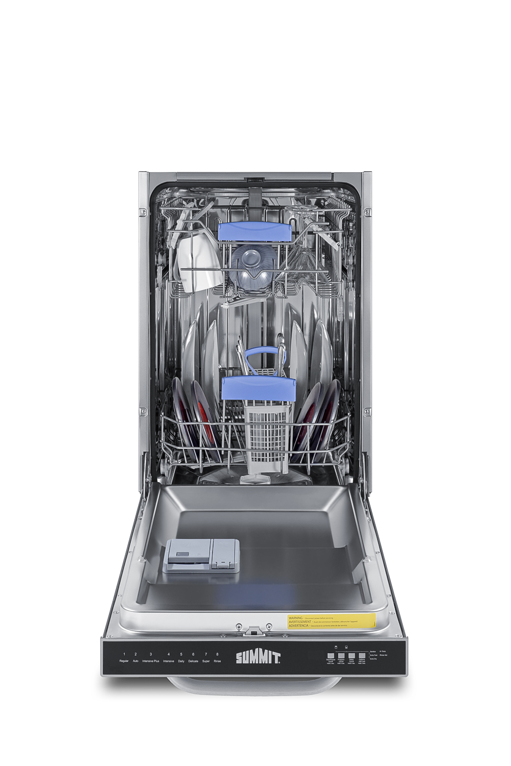Model: DW185SSADA | Summit 18" Wide Built-In Dishwasher, ADA Compliant Model: DW185SSADA | Summit 18" Wide Built-In Dishwasher, ADA Compliant