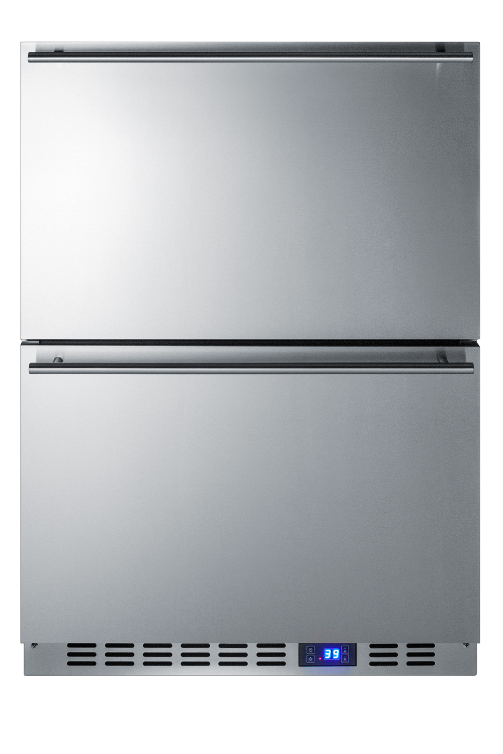 Summit 24" Wide Built-In 2-Drawer All-Refrigerator Summit 24" Wide Built-In 2-Drawer All-Refrigerator
