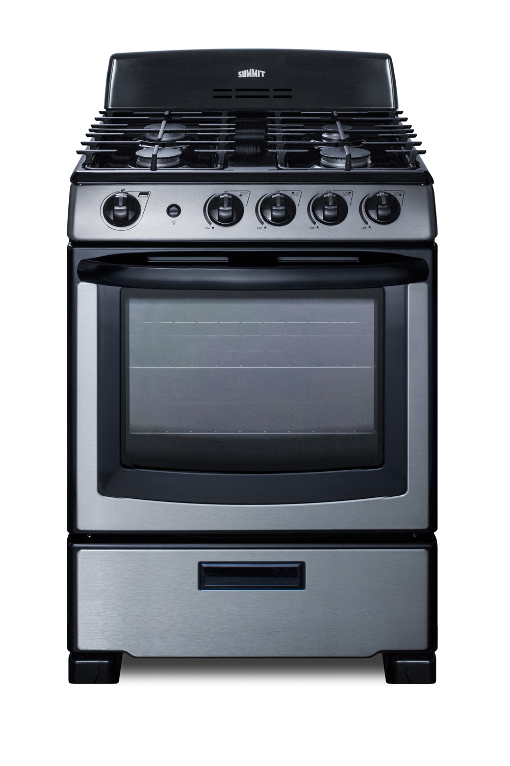 Summit 24" Wide Gas Range