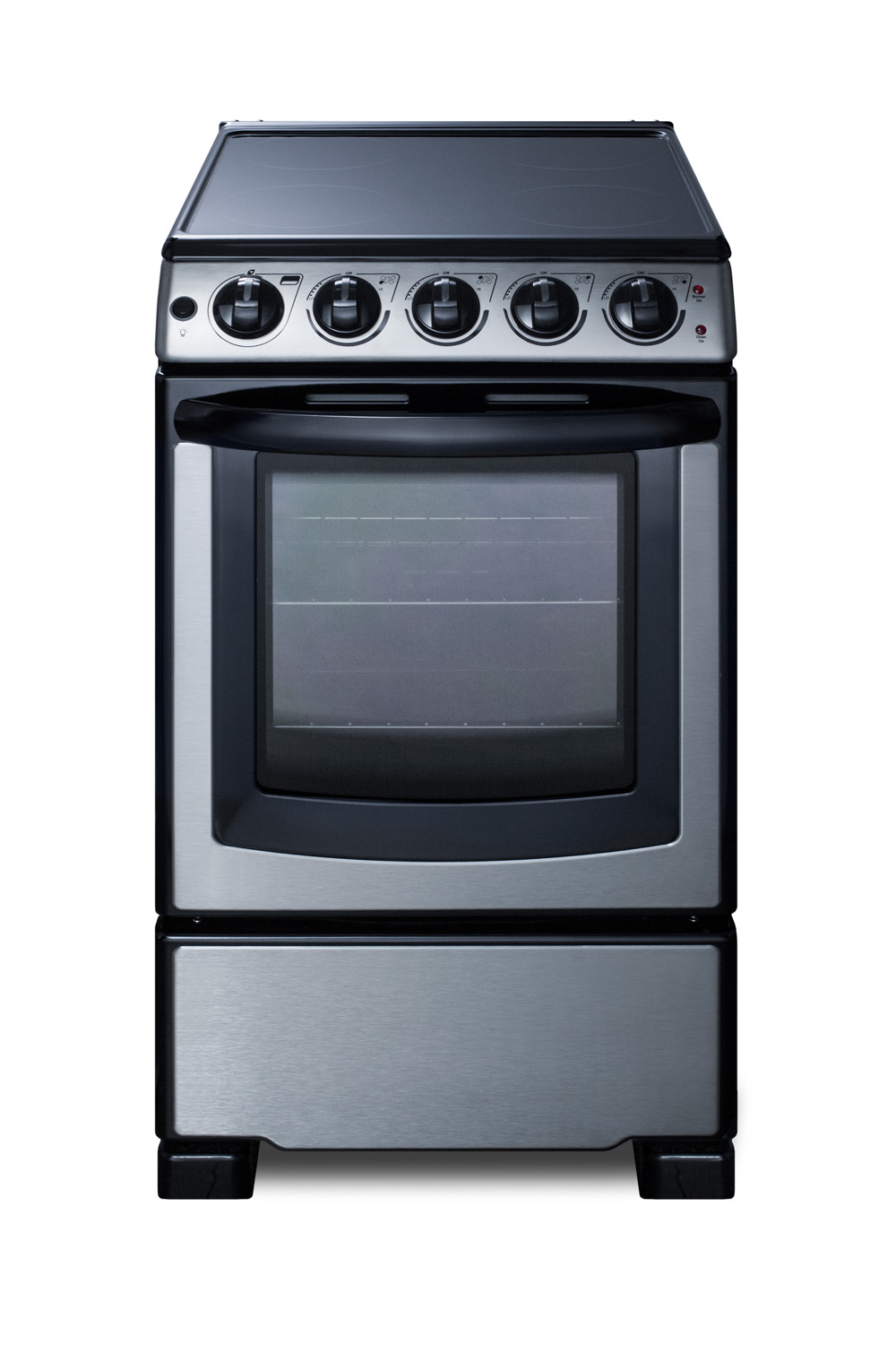 Summit 20" Wide Electric Smooth-Top Range