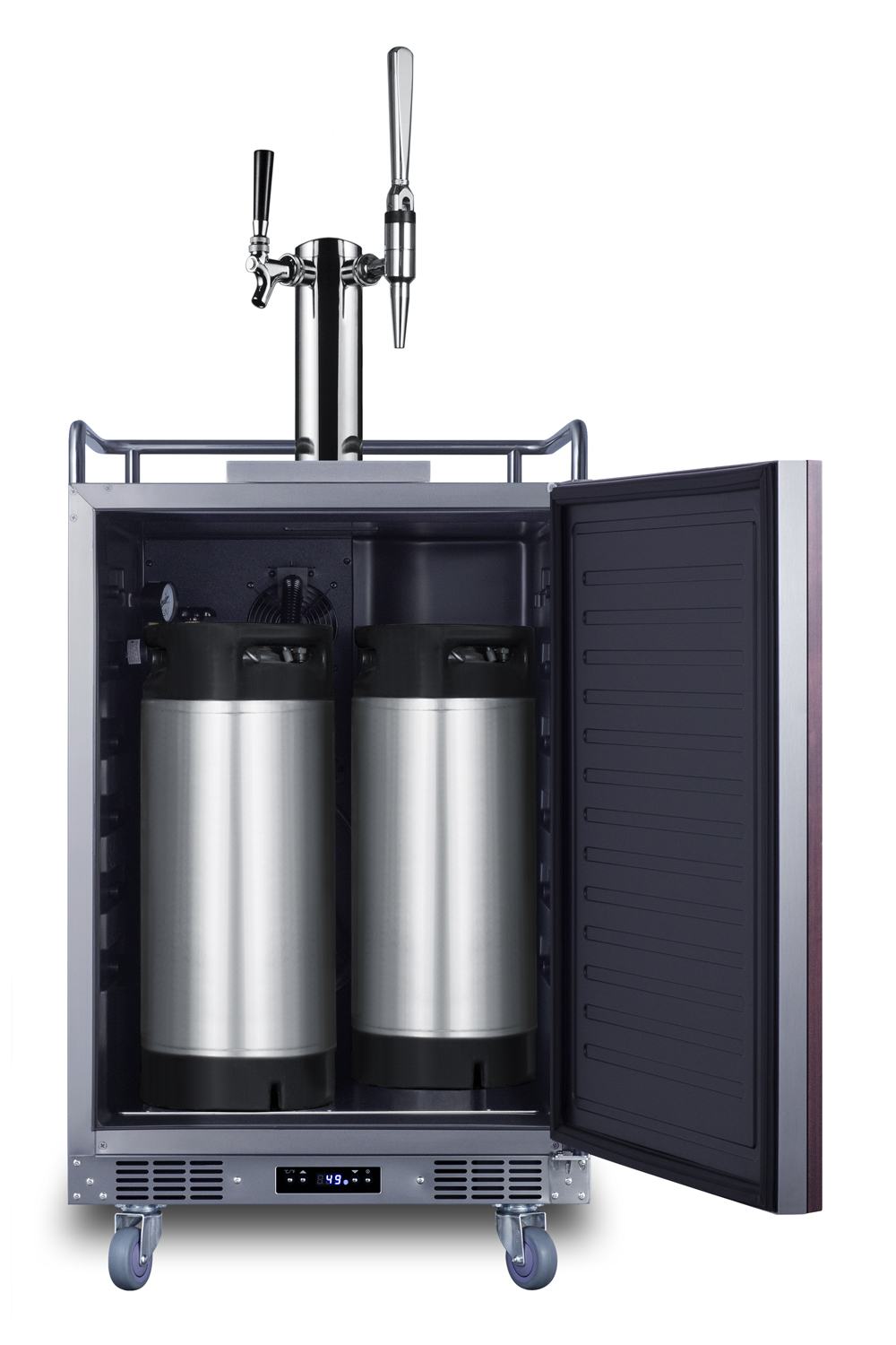 Model: SBC682PNRCMTWIN | Summit 24" Wide Built-In Cold Brew/Nitro Coffee Kegerator (Panel Not Included) Model: SBC682PNRCMTWIN | Summit 24" Wide Built-In Cold Brew/Nitro Coffee Kegerator (Panel Not Included)