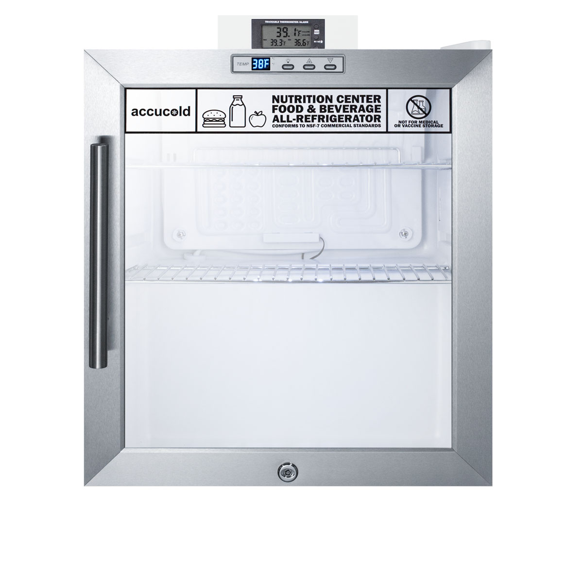 Summit Compact Beverage Center SCR215LNZ - Thumbnail 3