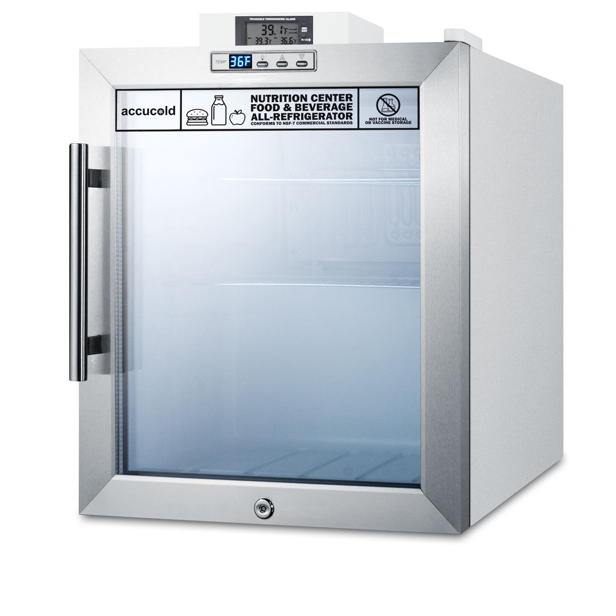 Summit Compact Beverage Center SCR215LNZ - Thumbnail 2