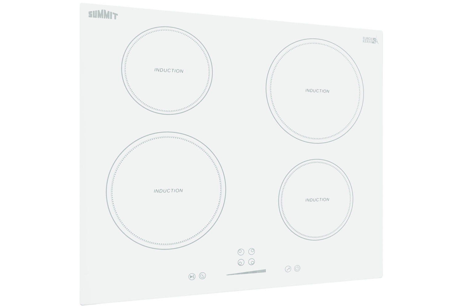 Model: SINC4B242W | Summit 24" Wide 208-240V 4-Zone Induction Cooktop Model: SINC4B242W | Summit 24" Wide 208-240V 4-Zone Induction Cooktop