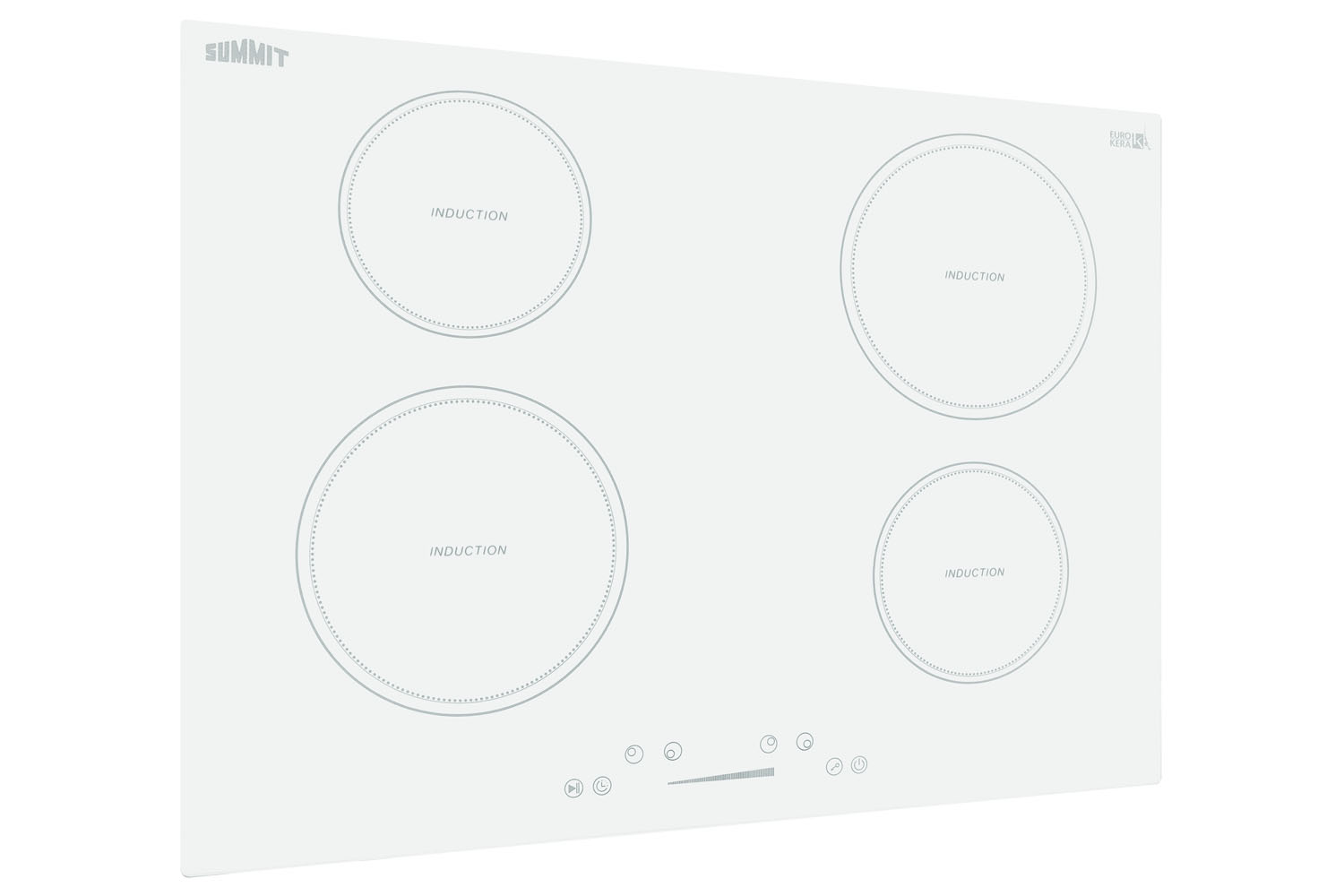 Model: SINC4B302W | Summit 30" Wide 208-240V 4-Zone Induction Cooktop Model: SINC4B302W | Summit 30" Wide 208-240V 4-Zone Induction Cooktop