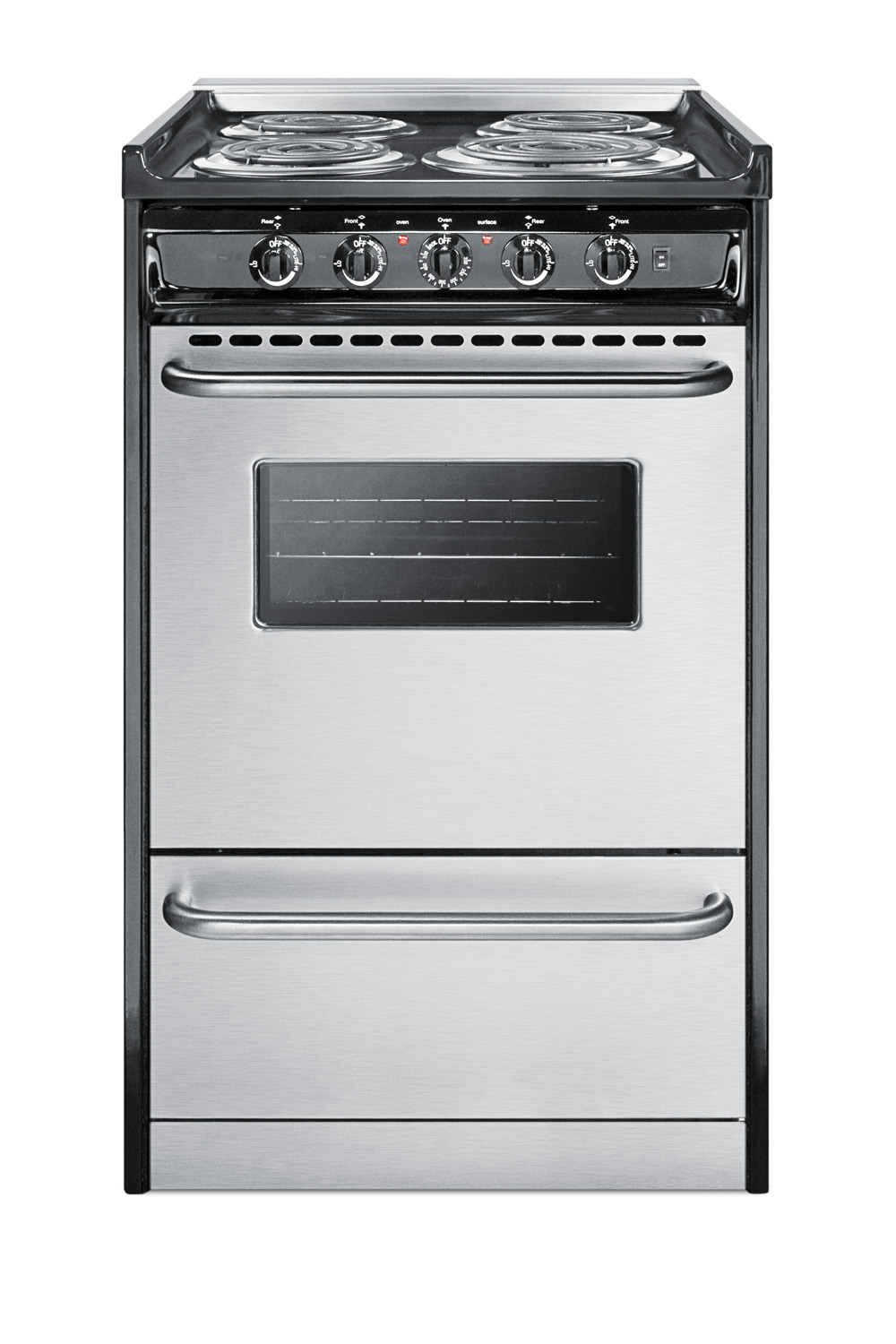 Summit 20" Wide Electric Coil Range Summit 20" Wide Electric Coil Range