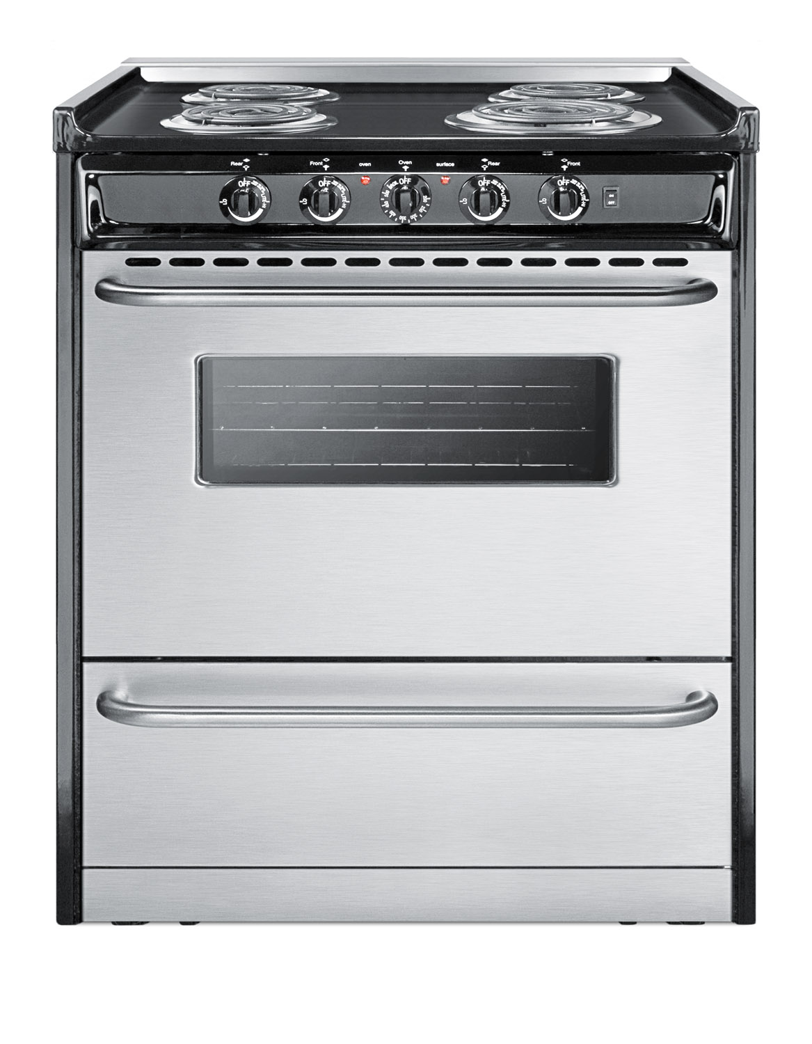 Summit 30" Wide Electric Coil Range Summit 30" Wide Electric Coil Range