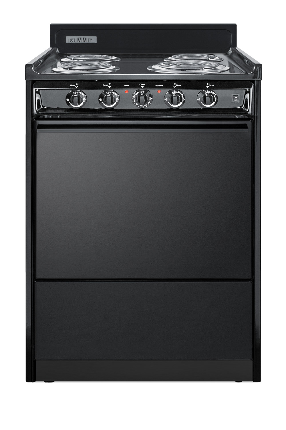 Summit 24" Wide Electric Coil Range Summit 24" Wide Electric Coil Range