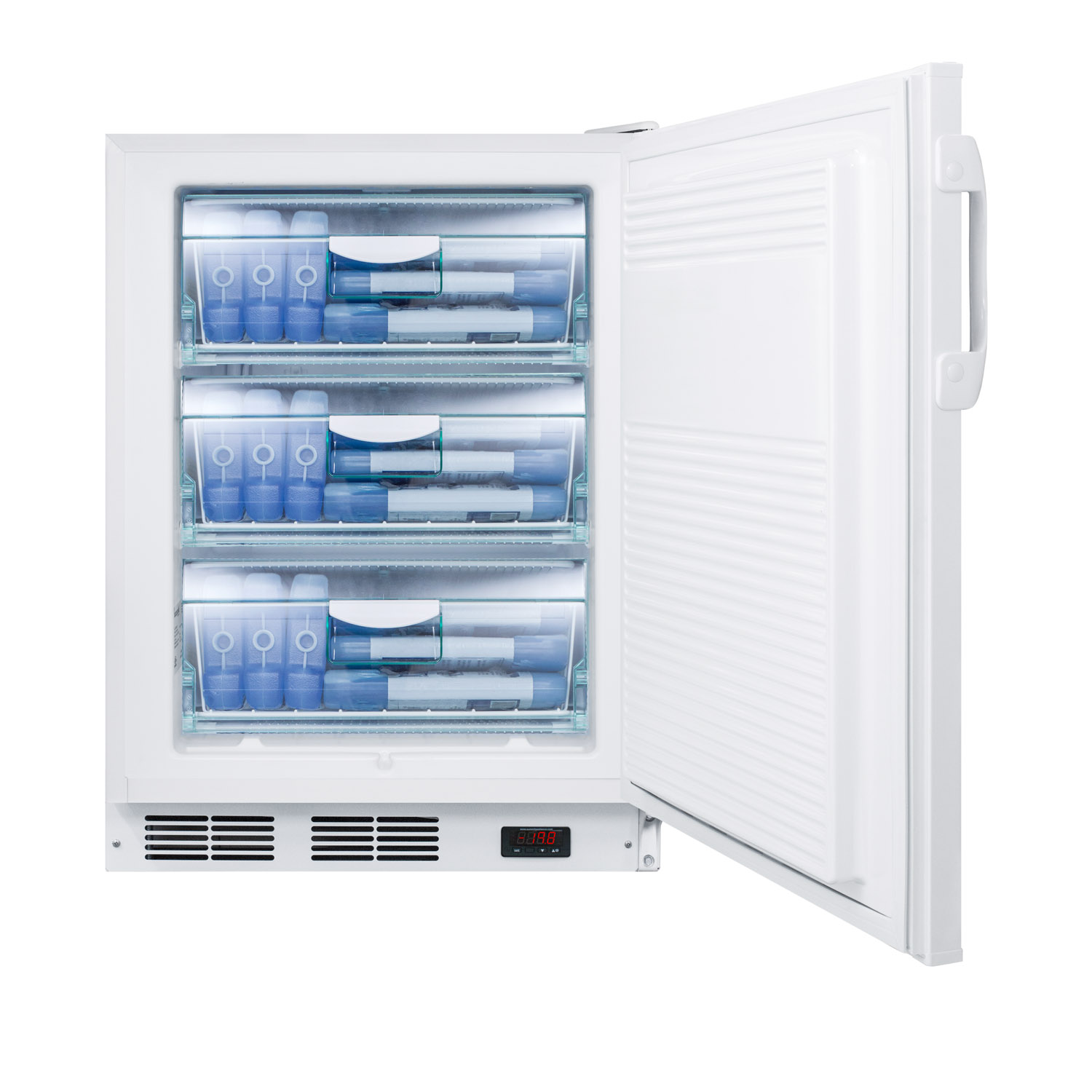 Model: VT65MLBIPLUS2ADA | Summit 24" Wide Built-In All-Freezer, ADA Compliant Model: VT65MLBIPLUS2ADA | Summit 24" Wide Built-In All-Freezer, ADA Compliant