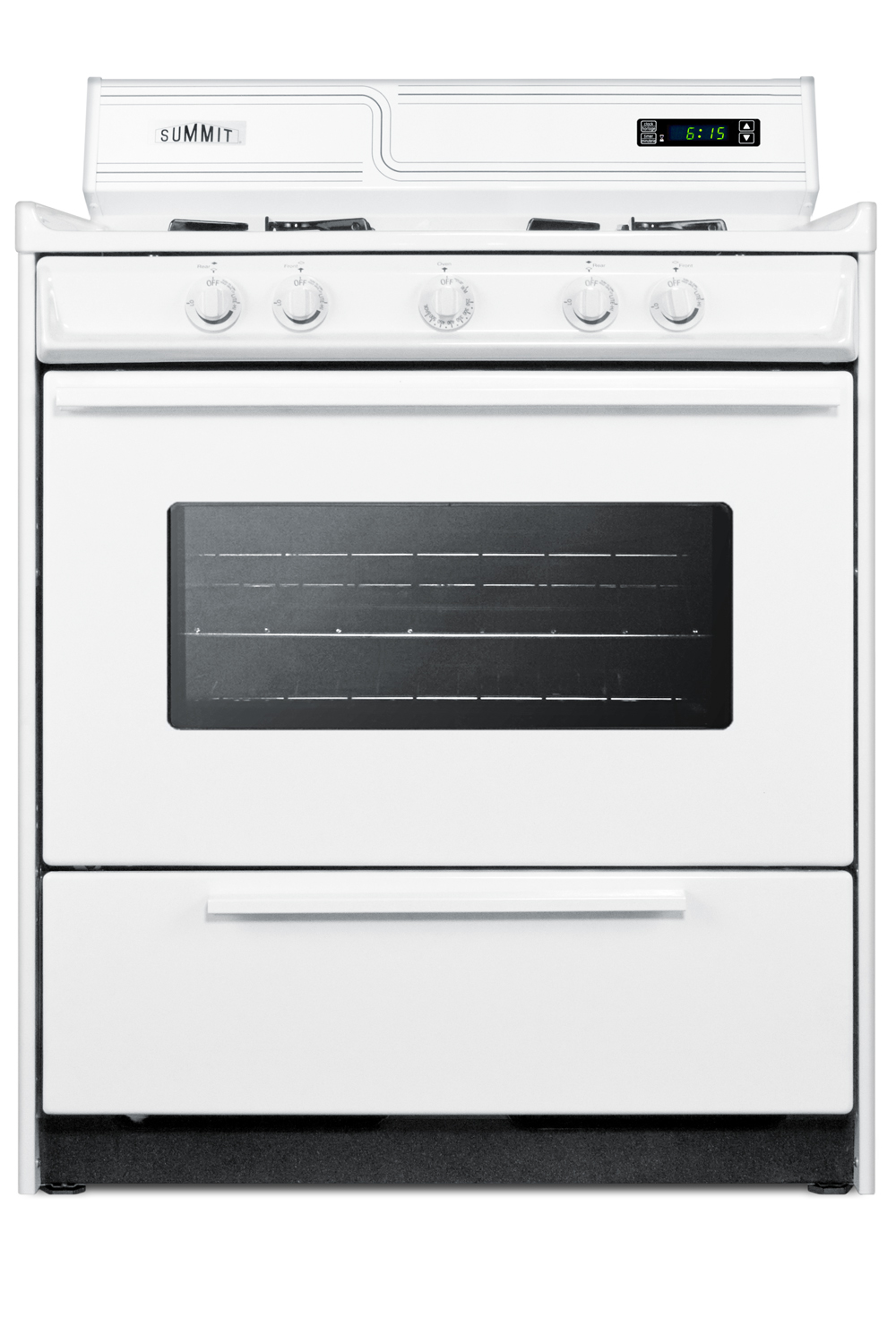 Summit 30" Wide Gas Range